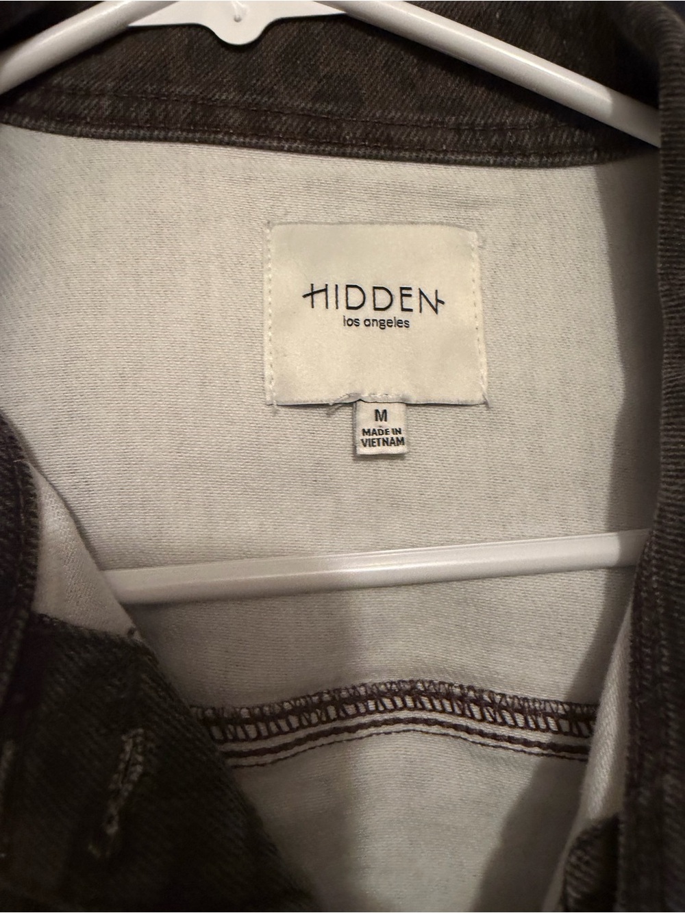Hidden Los Angeles Women's Jean Jacket in Olive Brown